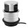 Tisch-Einbausteckdose &Oslash;10cm, 3A, 3x Schuko, 2x USB A+C, silber, versenkbar
