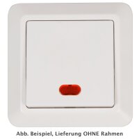 Schalter McPower Cup 250V~/10A, UP, wei&szlig; mit...