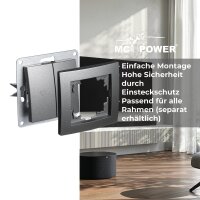 Jalousie-Taster McPower Flair, Hoch und Runter, 250V~/10A, UP, anthrazit