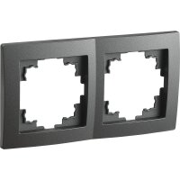 Rahmen McPower Flair, 2-fach, anthrazit