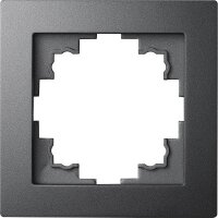 Rahmen McPower Flair, 1-fach, anthrazit