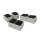 Feuchtraum Set McPower Taff Flur 4-teilig, grau, IP44