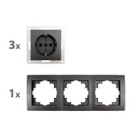 Steckdosen Set McPower Flair Beginner 3S Profi 4-teilig,...