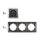 Steckdosen Set McPower Flair Beginner 3S Profi 4-teilig, Steckanschluss