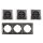 Steckdosen Set McPower Flair Beginner 3S Profi 4-teilig, Steckanschluss