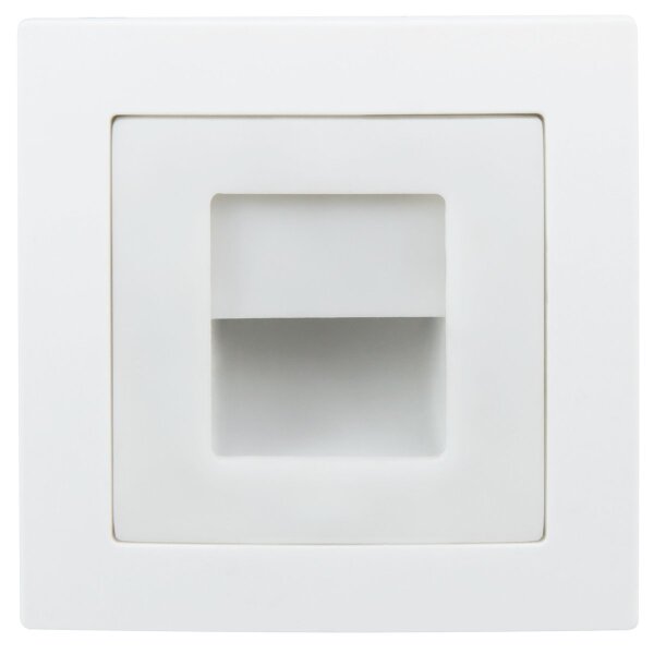 LED-Einbauleuchte McPower Flair 80x80mm, 3000K, warmwei&szlig;, 86lm
