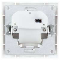 LED-Einbauleuchte McPower Flair 80x80mm, 3000K, warmwei&szlig;, 86lm