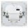 LED-Einbauleuchte McPower Flair 80x80mm, 3000K, warmwei&szlig;, 86lm