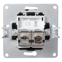 Netzwerk-Dose McPower Flair CAT6A, UP, wei&szlig;,...