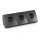 Steckdosenblock McPower Flair anthrazit, 3-fach Schutzkontakt + USB-C / USB-A