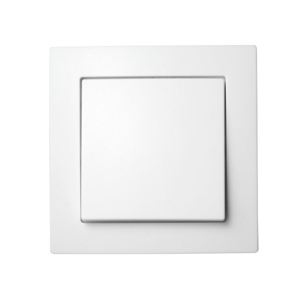 Wechselschalter McPower Flair, IP44, 250V~/10A, UP, wei&szlig;