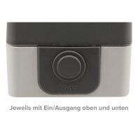 Feuchtraum Wechselschalter McPower Secure, 250V~/10A,...