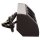Steckdosenblock Aufbau, schwarz-silber, 3fach, 3680W
