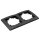 Rahmen McPower Flair, 2-fach, anthrazit, 33er-Pack
