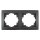 Rahmen McPower Flair, 2-fach, anthrazit, 33er-Pack