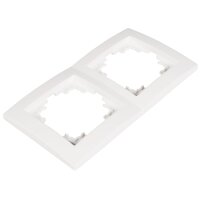 Rahmen McPower Flair, 2-fach, wei&szlig;, 33er-Pack