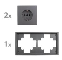 Steckdosen Set McPower Shallow Beginner 2S-Profi...