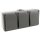 Feuchtraum Dreifach-Steckdose McPower Secure, 250V~/16A, IP44, AP, grau