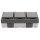 Feuchtraum Dreifach-Steckdose McPower Secure, 250V~/16A, IP44, AP, grau