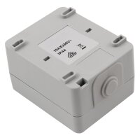 Feuchtraum Heizungs Hauptschalter McPower Taff, 250V~/10A, IP44, AP, grau
