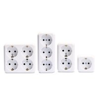Aufputz-Set McPower Finery Kombi, 4-teilig, wei&szlig;