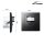 Unterputz IR Bewegungsmelder McPower Flair 160&deg;, 750W ,LED geeignet, matt schwarz