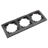 Rahmen McPower Flair, 3-fach, anthrazit, 18er-Pack