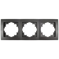Rahmen McPower Flair, 3-fach, anthrazit, 18er-Pack