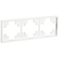 Rahmen McPower Shallow 3-fach, wei&szlig;
