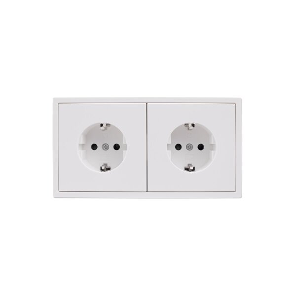 Steckdosen Set McPower Shallow Beginner 2S-Profi 3-teilig, Steckanschluss