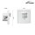 Unterputz IR Bewegungsmelder McPower Shallow 160&deg;, 750W, LED geeignet, wei&szlig;