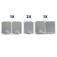 Feuchtraum Set McPower Fix Waschraum, 4-teilig, IP54,...