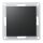 Blindabdeckung / Blende McPower Flair matt schwarz