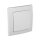 Wechselschalter McPower Flair, IP44, 250V~/10A, UP, wei&szlig;, Steckanschluss