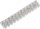 L&uuml;sterklemmen f&uuml;r 1,5-2,5mm&sup2;, 12 Klemmen - Messingeinsatz, transparent
