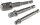 Bitaufnahme-Adapterset - von Sechskant auf 1/4", 3/8", 1/2"