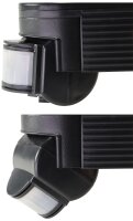 Aufputz Bewegungsmelder "CBM" 180&deg; - IP44, 1-1200W, 3-Draht, schwarz