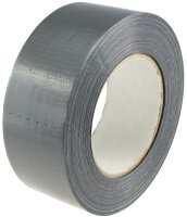 Gewebe-Klebeband / Gewebeband silber -...