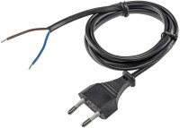 Netzkabel Euro, blankes Ende, 1,5m - H03VVH2-F2 0,75...