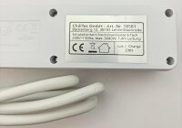 Schutzkontakt-Steckdosenleiste 6-fach - 3500W, 1,4m...