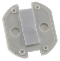 Einsteckschutz f&uuml;r Steckdosen, Wei&szlig; - mit Drehmechanik, 5er-Set