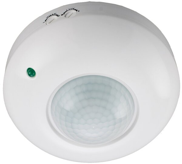 Decken-Bewegungsmelder "CBM" 360&deg; - PIR, LED geeignet, 6m Detektion, wei&szlig;
