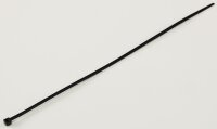 Kabelbinder 200mm x 2,5mm, schwarz - 100er Pack, hohe Zugkraft, UV fest