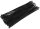 Kabelbinder 200mm x 2,5mm, schwarz - 100er Pack, hohe Zugkraft, UV fest