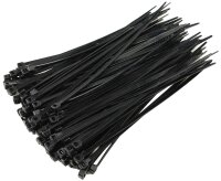 Kabelbinder 150mm x 3,5mm, schwarz - 100er Pack, hohe...