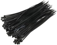 Kabelbinder 200mm x 3,5mm, schwarz - 100er Pack, hohe...