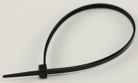 Kabelbinder 200mm x 3,5mm, schwarz - 100er Pack, hohe...