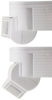 Aufputz Bewegungsmelder "CBM" 180&deg; - IP44, 1-1200W, 3-Draht, wei&szlig;