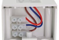 Aufputz Bewegungsmelder "CBM" 180&deg; - IP44, 1-1200W, 3-Draht, wei&szlig;
