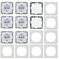 DELPHI Starter-Kit, 16-teilig, wei&szlig; - 6x Steckdose,...